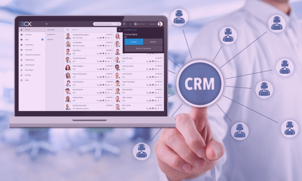 Integración de CRM con 3CX