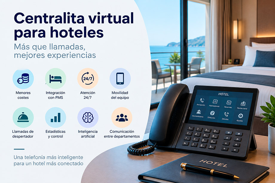ventajas de una centralita virtual para hoteles