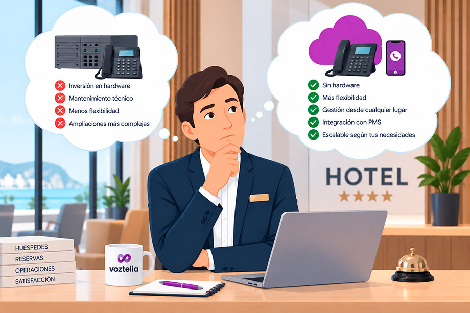 centralita virtual para hoteles. Merece la pena?